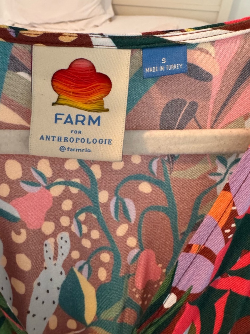 Farm Rio Wrap Maxi Dress - Picture 6 of 6